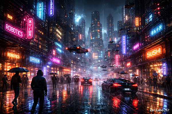 4️⃣ Style Futuriste / Cyberpunk