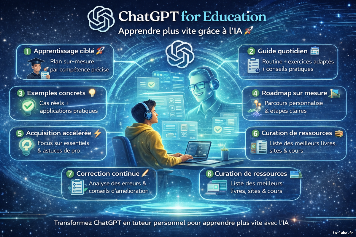 Apprendre plus vite grâce à l'IA