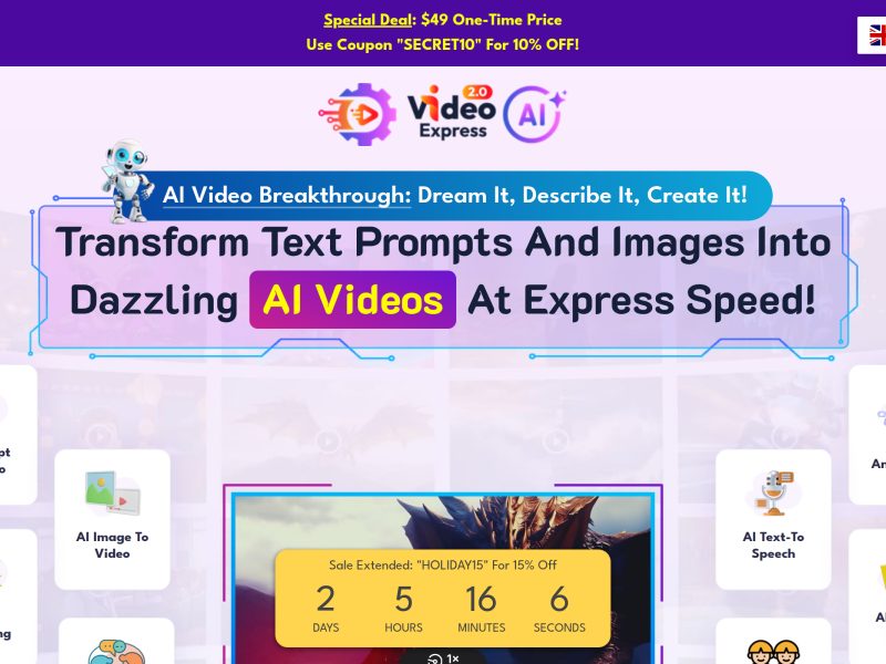 Transforme vos idées en vidéos professionnelles