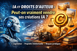 IA et droits d’auteur : 7 vérités à connaître avant de vendre ses créations IA
