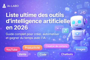 Liste ultime des outils d’intelligence artificielle en 2026