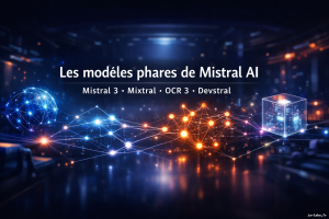 Modèles Mistral : Mistral 3, Mixtral, OCR 3, Devstral - usages